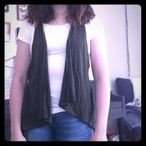 Blouse With Attached Vest